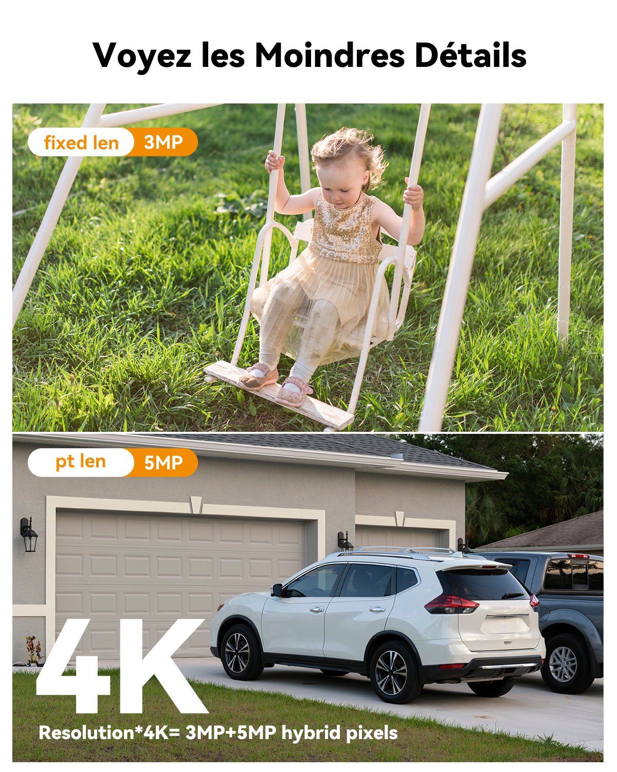 2 Pieces Cruiser Dual Kit 5MP+3MP / 3MP+3MP - IMOU Store3MP(PT)+3MP(Fixed)None