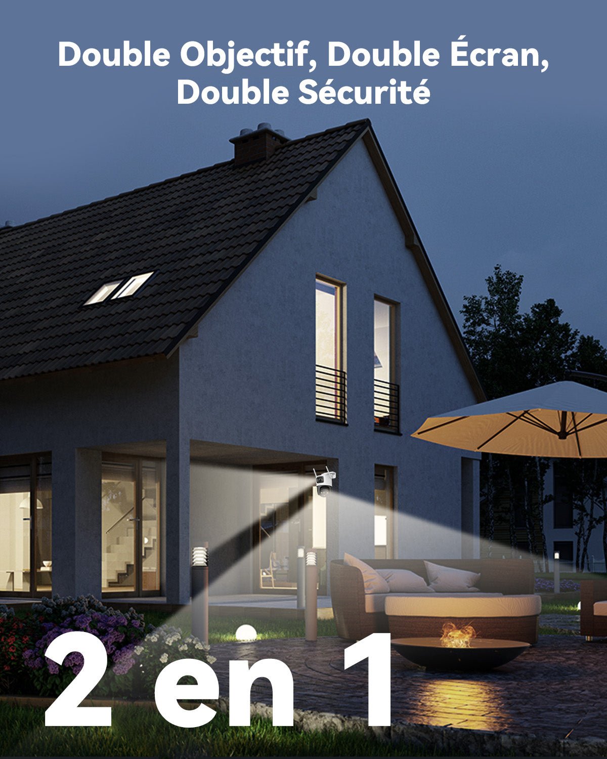 2 Pieces Cruiser Dual Kit 5MP+3MP / 3MP+3MP - IMOU Store3MP(PT)+3MP(Fixed)None