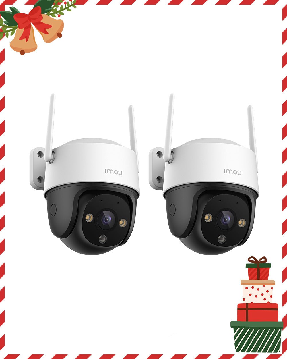 2pcs Cruiser SE+ 5MP Kit - UK - IMOU Store3K 5MP+ 2pcs 256GB Memory Card