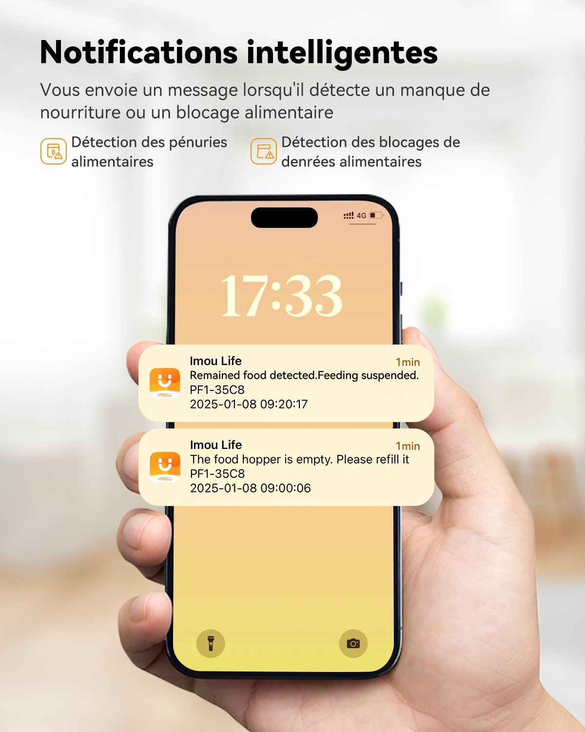 4L Automatic Cat Food Dispenser with 360° 4MP Camera PF1 - UK - IMOU StorePF1