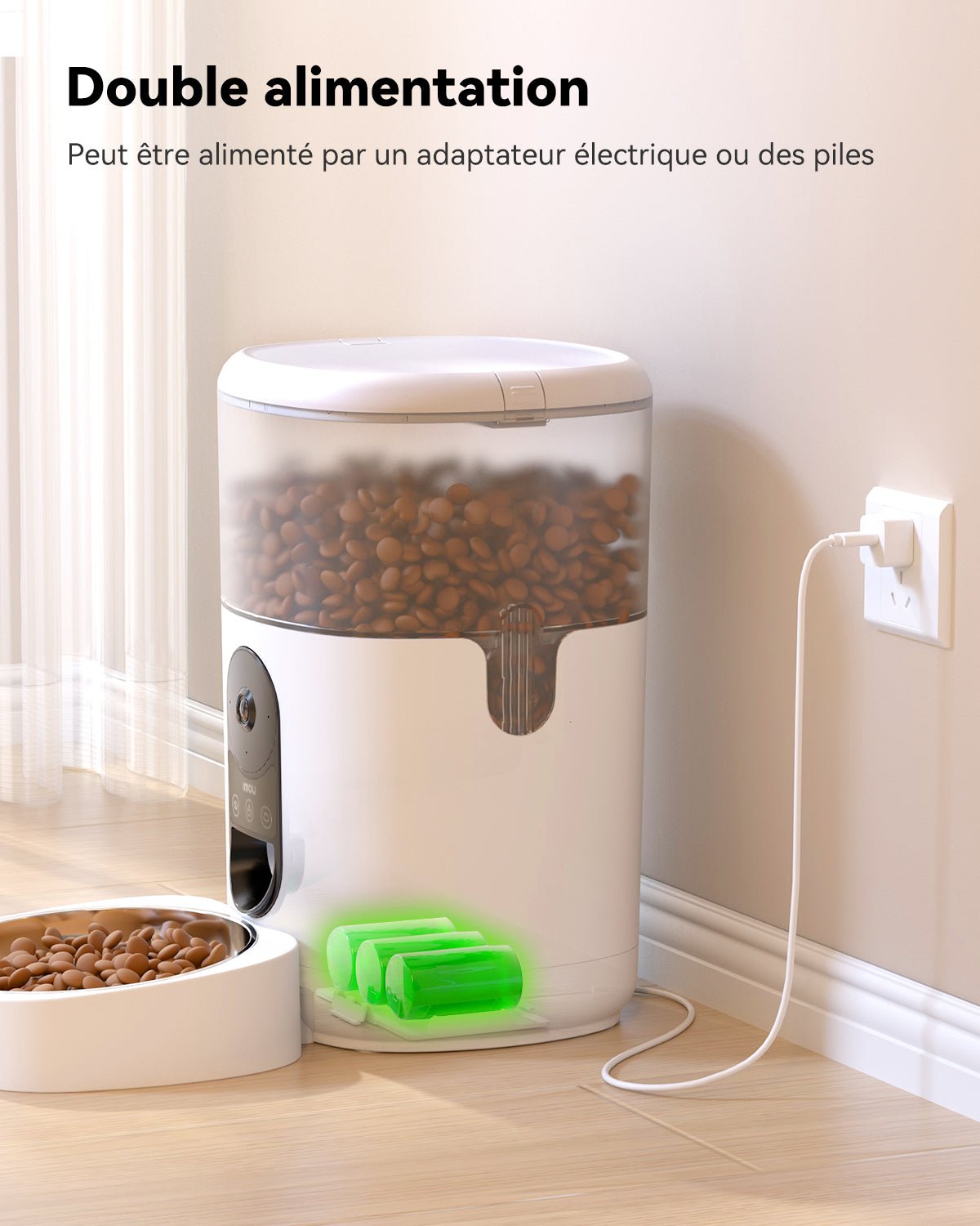 4L Automatic Cat Food Dispenser with 360° 4MP Camera PF1 - UK - IMOU StorePF1