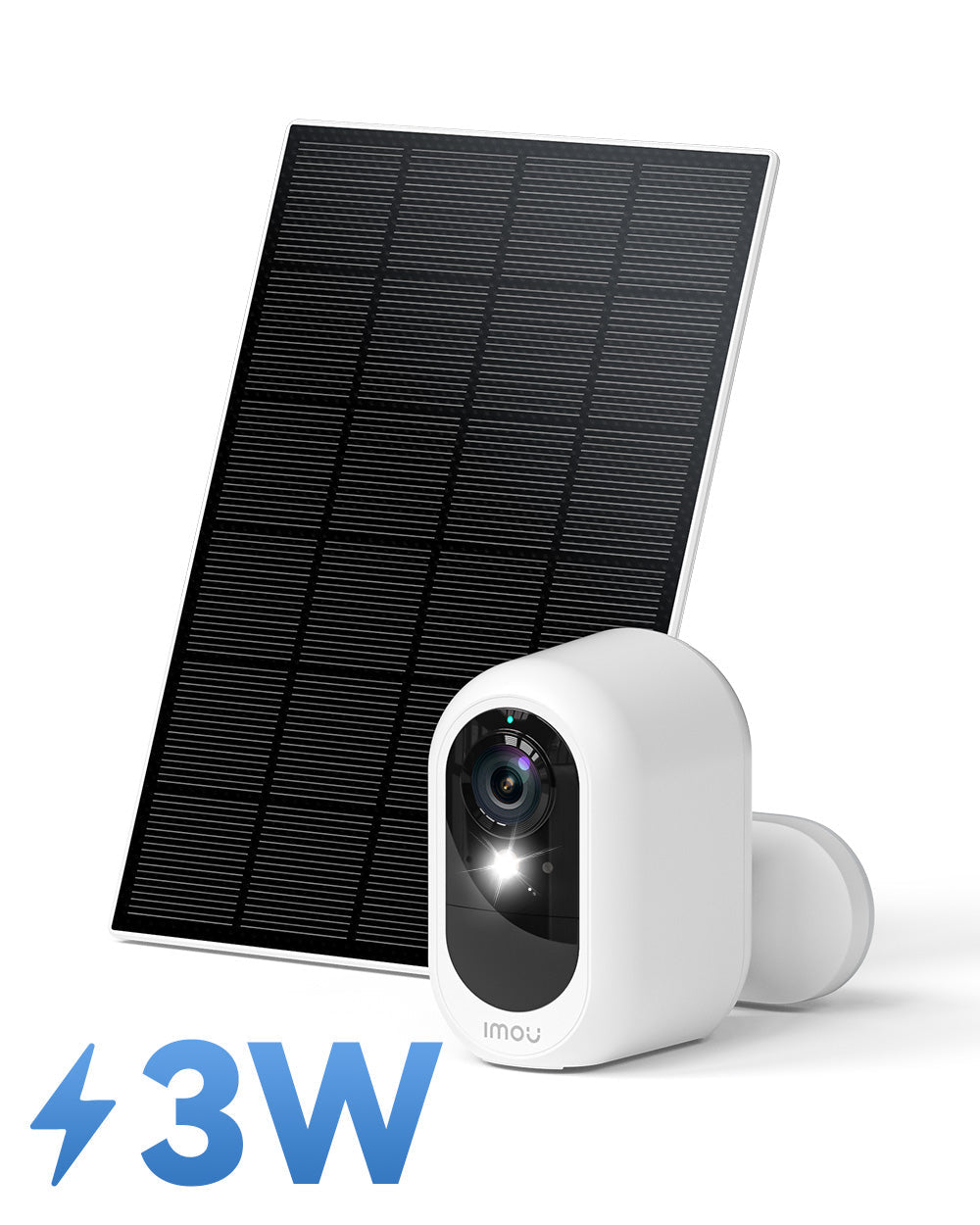 AOV Air 5MP 3K – 4G LTE / 2.4+5GHz Wi-Fi - IMOU StoreWi-Fi + 3W Solar PanelNone