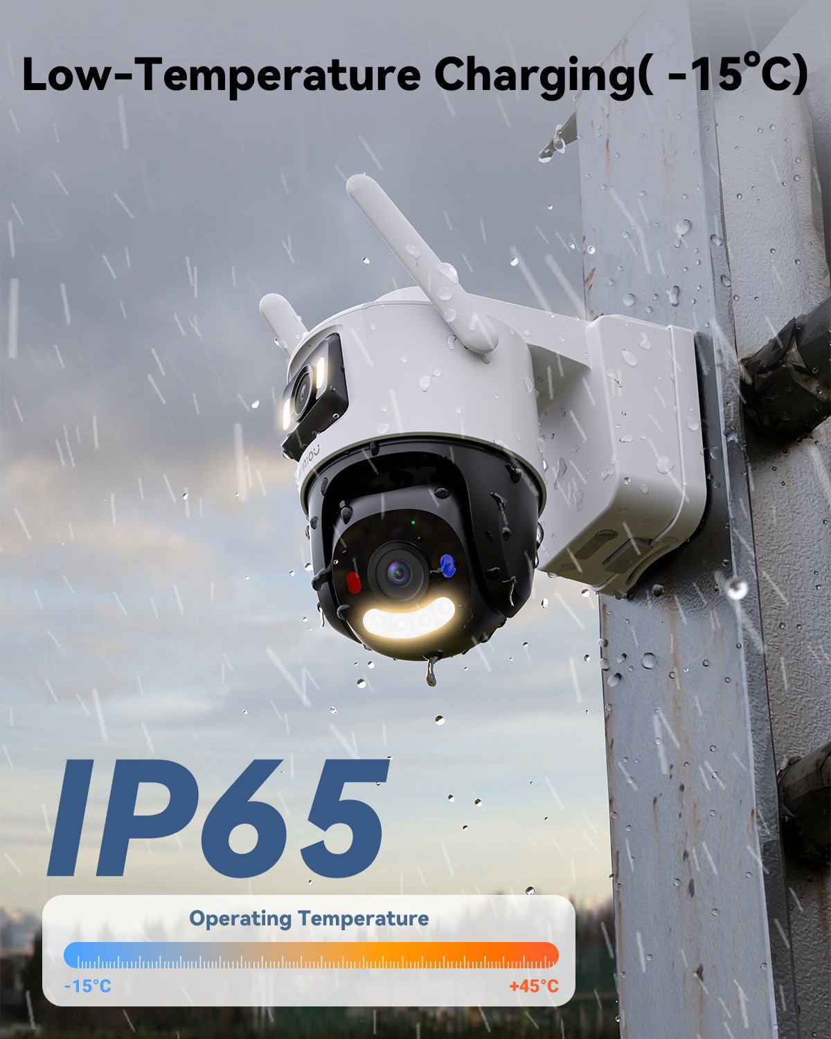 AOV Dual 3K 5MP 4G LTE & 2.4GHz Wi - Fi - IMOU Store5MP 3K with Solar Panel + SIM Card + 128GB Memory CardNone