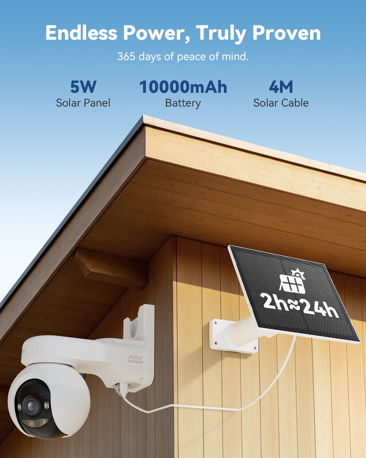 AOV Track Plus 5MP 8MP 2.4/5 GHz - IMOU Store6MP + Solar PanelNone