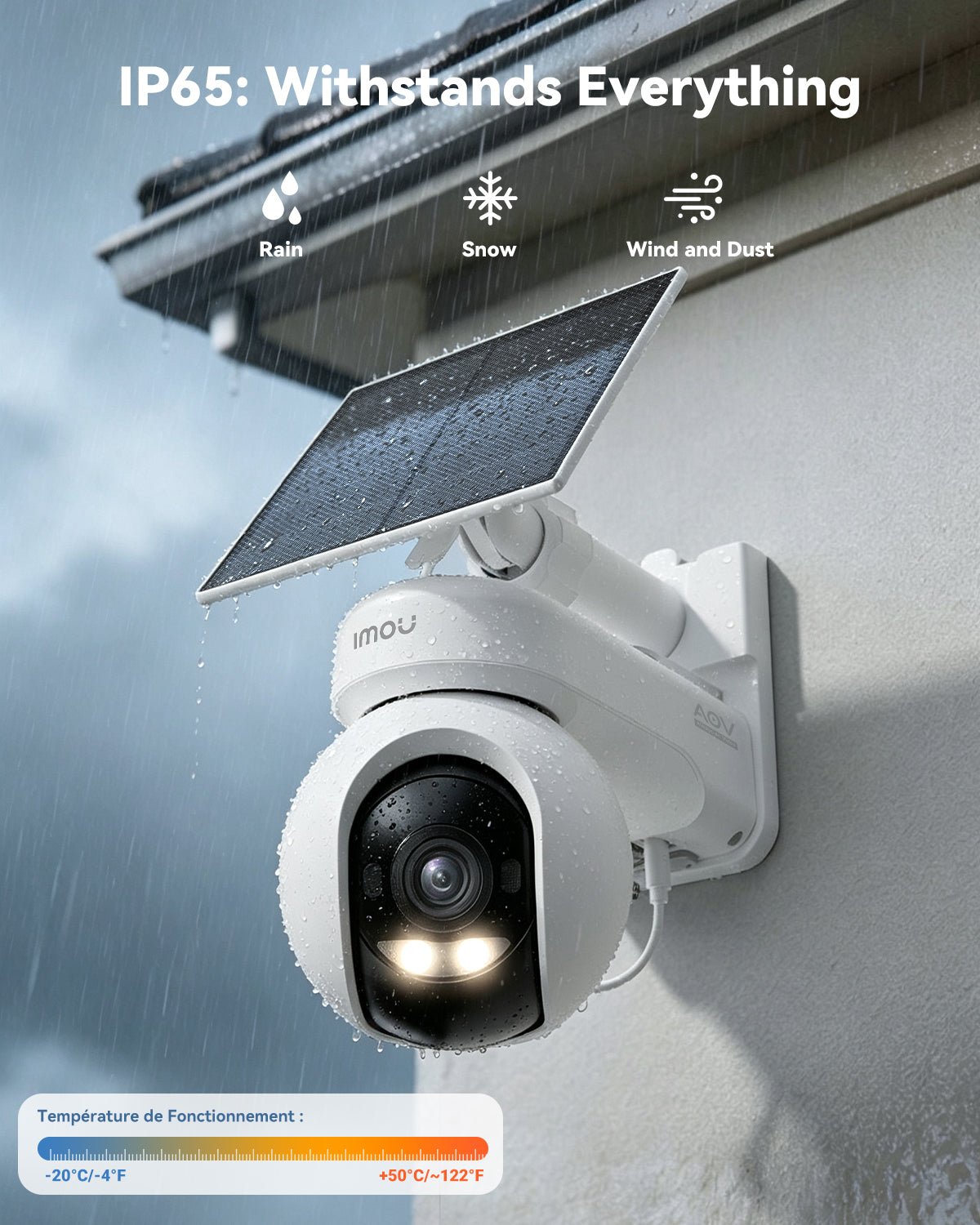 AOV Track Plus 5MP 8MP 2.4/5 GHz - IMOU Store6MP + Solar PanelNone