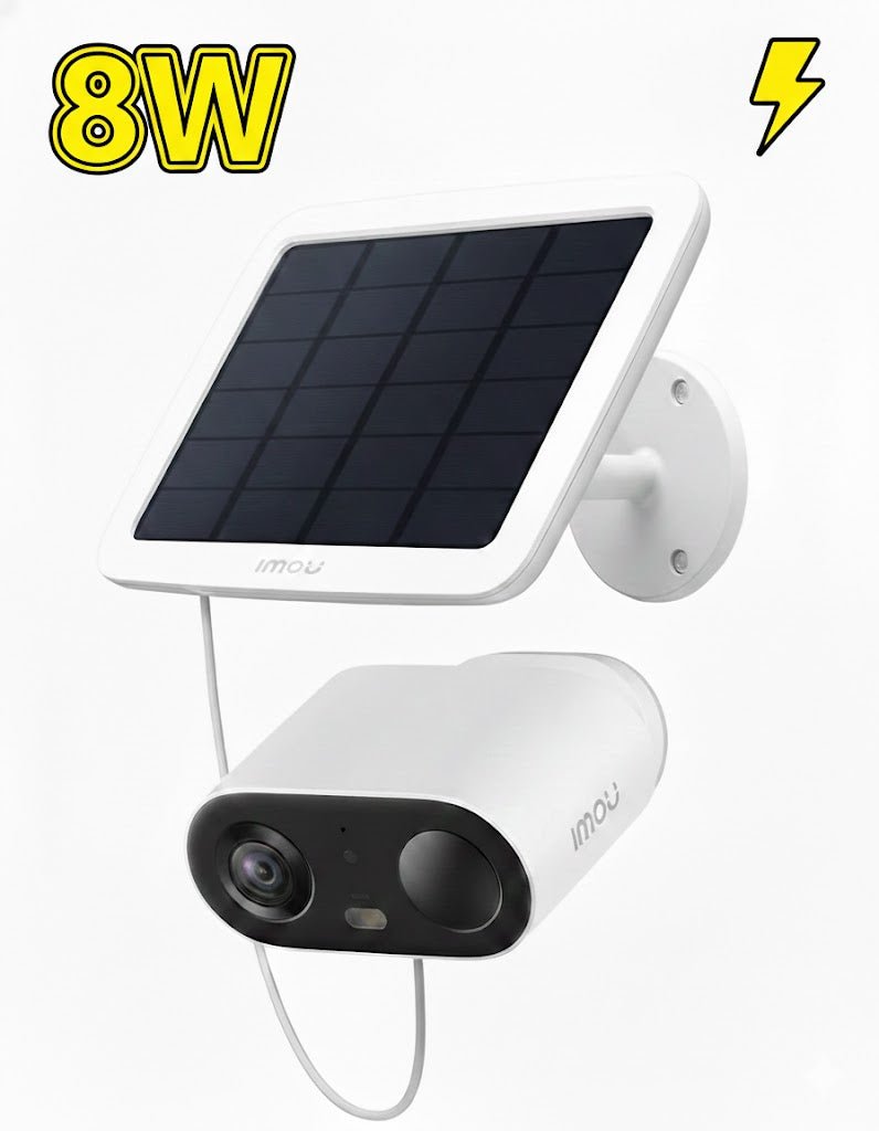Cell Go 100% Wireless 3MP 2K - IMOU Store3MP 2K + ⚡8W Solar Panel⚡ 【267% Faster Charging than 3W】