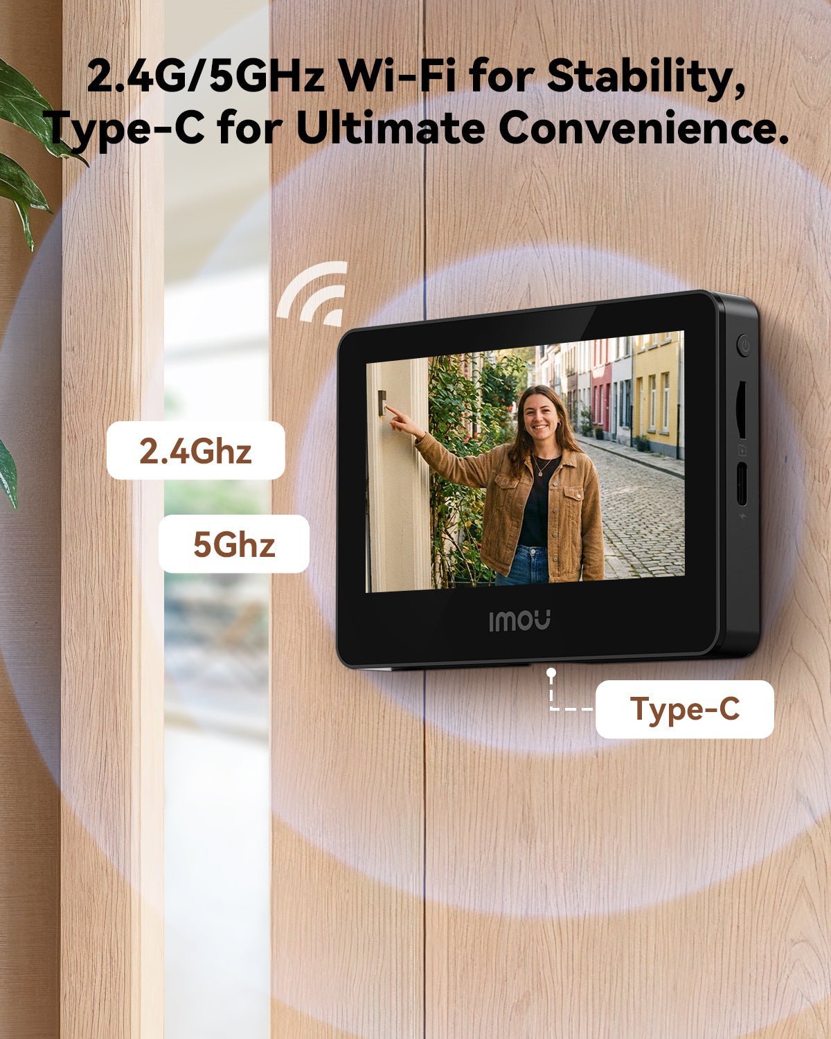 Smart Door Viewers VD1 5MP 2.4/5Ghz - IMOU Store5MP 3KNone