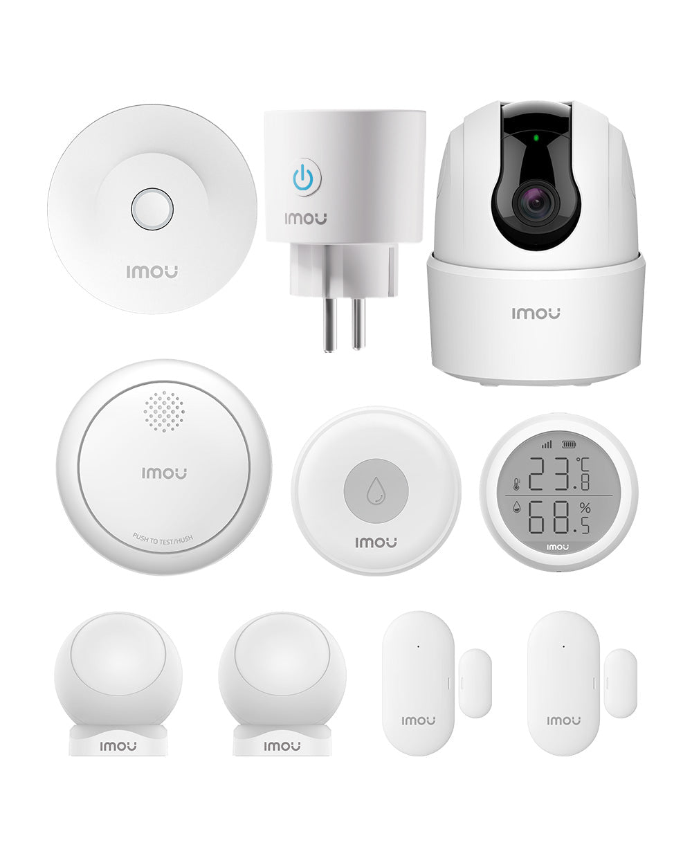 Smart Home Security & Automation Kit - IMOU StoreAutomation Kit (9 Pieces)+Ranger 2c 3MP