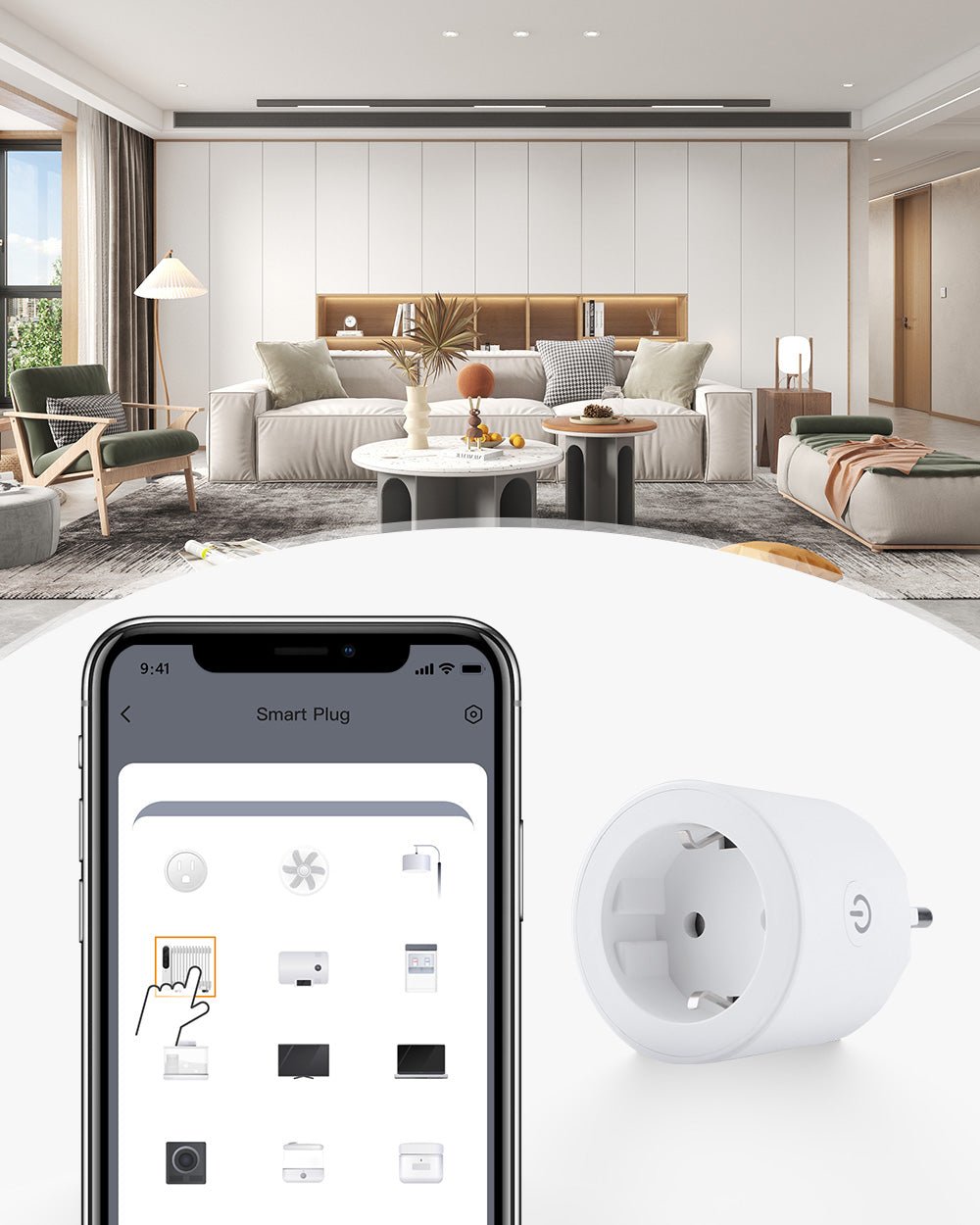 Smart Plug - Smartly Manage Your Devices - IMOU Store1 Piece