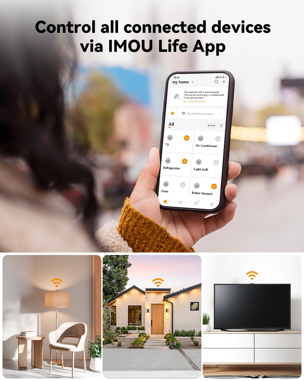 Smart Plug - Smartly Manage Your Devices - IMOU Store1 Piece