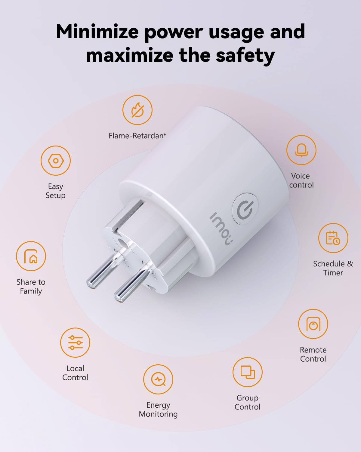 Smart Plug - Smartly Manage Your Devices - IMOU Store1 Piece