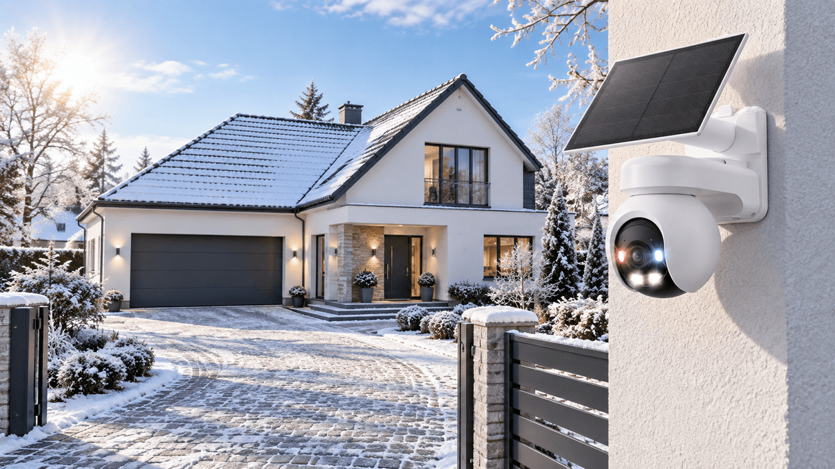 Can Solar Battery Security Cameras Really Work in Winter? Here's What Actually Matters - IMOU Store