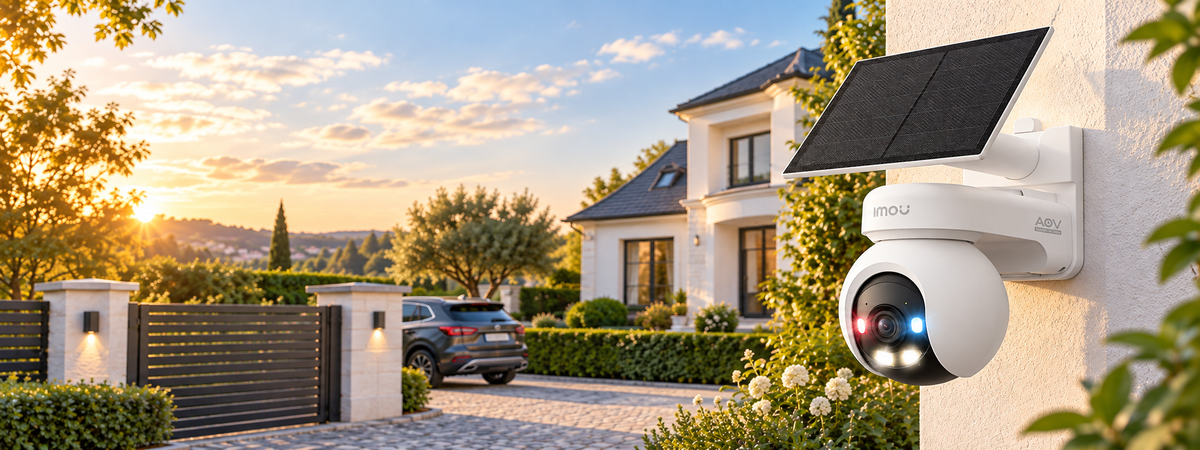 Why AOV Recording Makes Solar Security Cameras Miss Far Less - IMOU Store