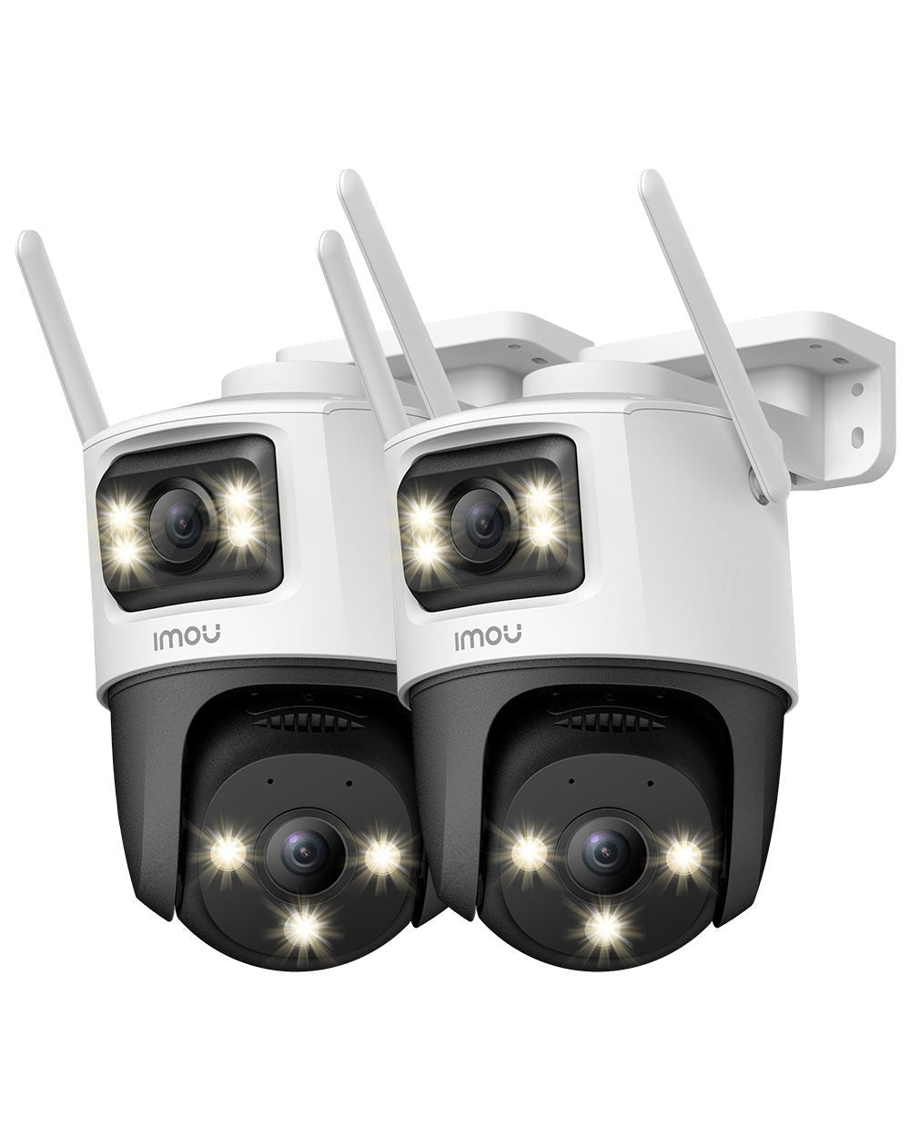 2 Pieces Cruiser Dual Kit 5MP+3MP / 3MP+3MP - IMOU Store3MP（PT）+3MP（Fixed）None