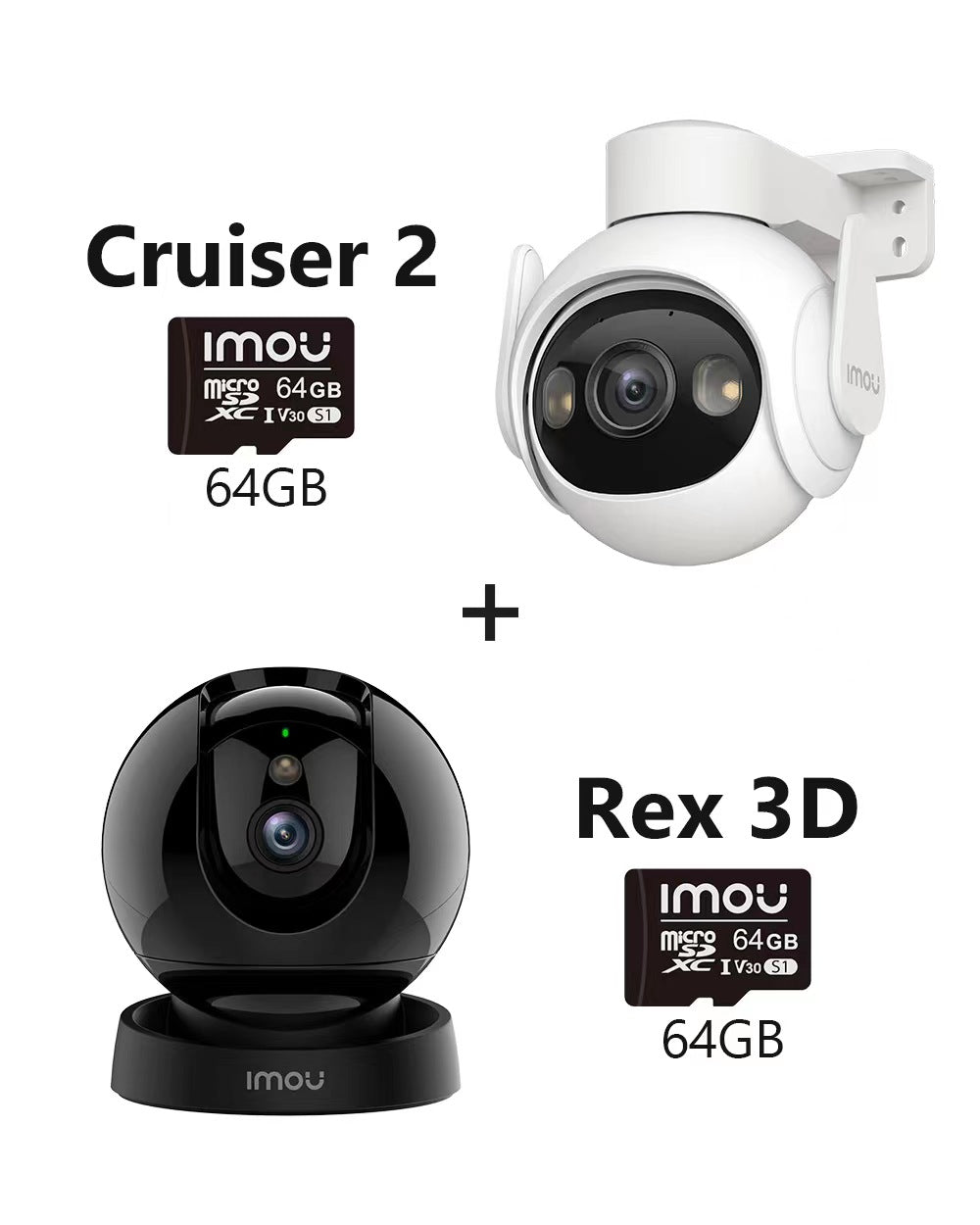 [Cruiser 2 + Rex 3D] Kit de exteriores e interiores de 5MP/3MP