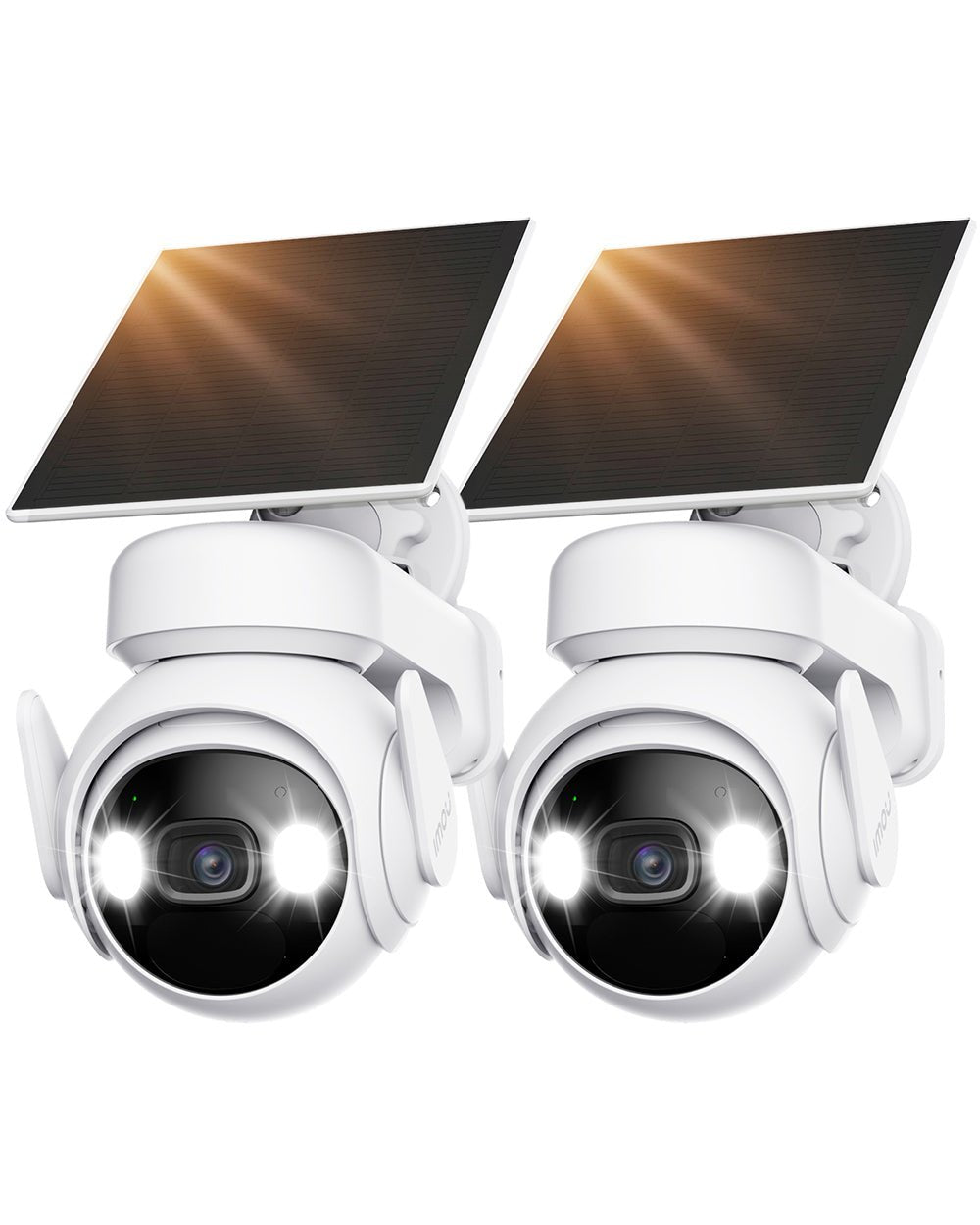 360° Energy - saving Kit - IMOU Store2pcs [3MP 2K with Solar Panel] Kit (5000 mAh)