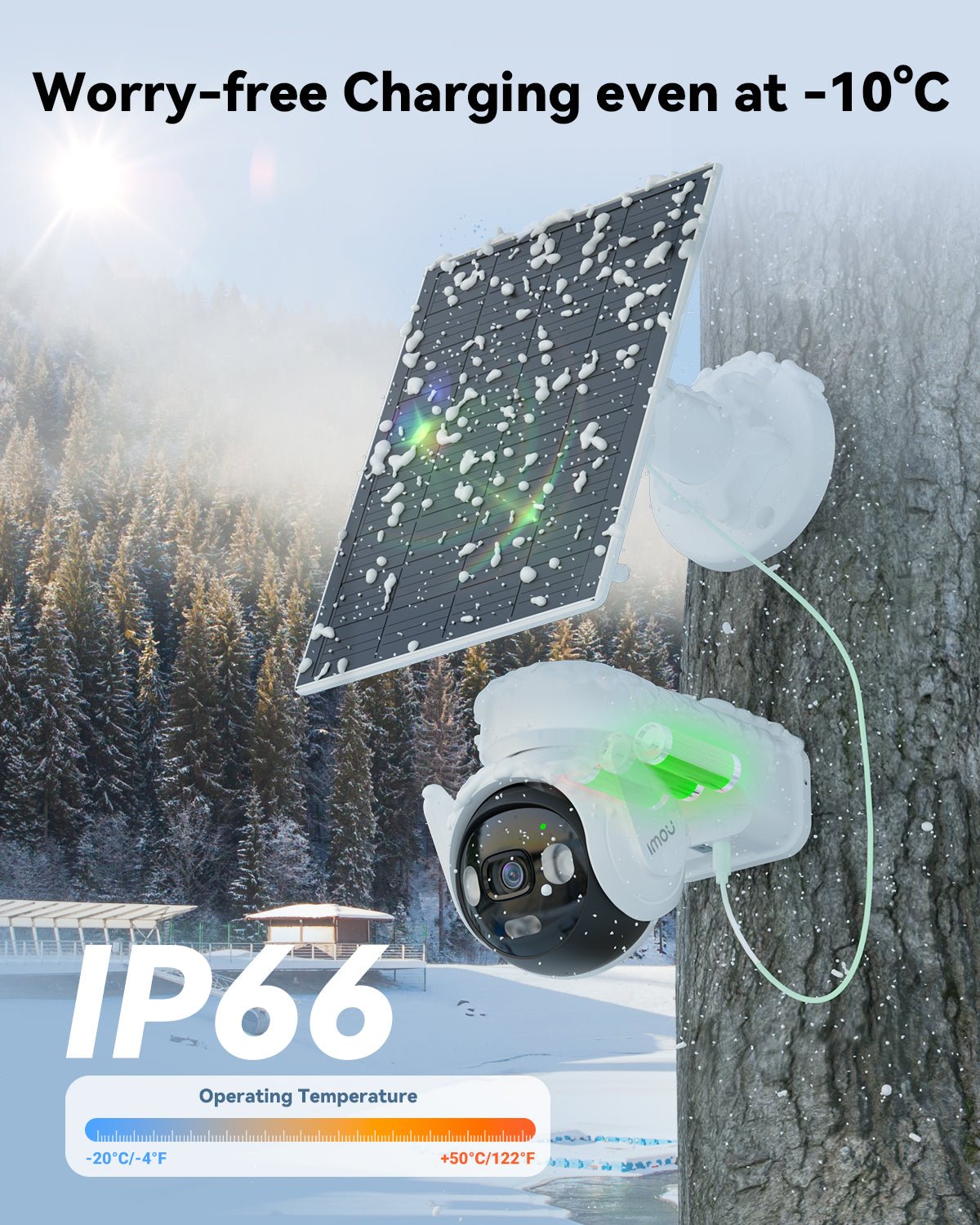 AOV PT 3K 5MP 4G LTE & 2.4GHz Wi - Fi - IMOU Store3MP 2K with Solar Panel + SIM Card + 32GB Memory CardNone