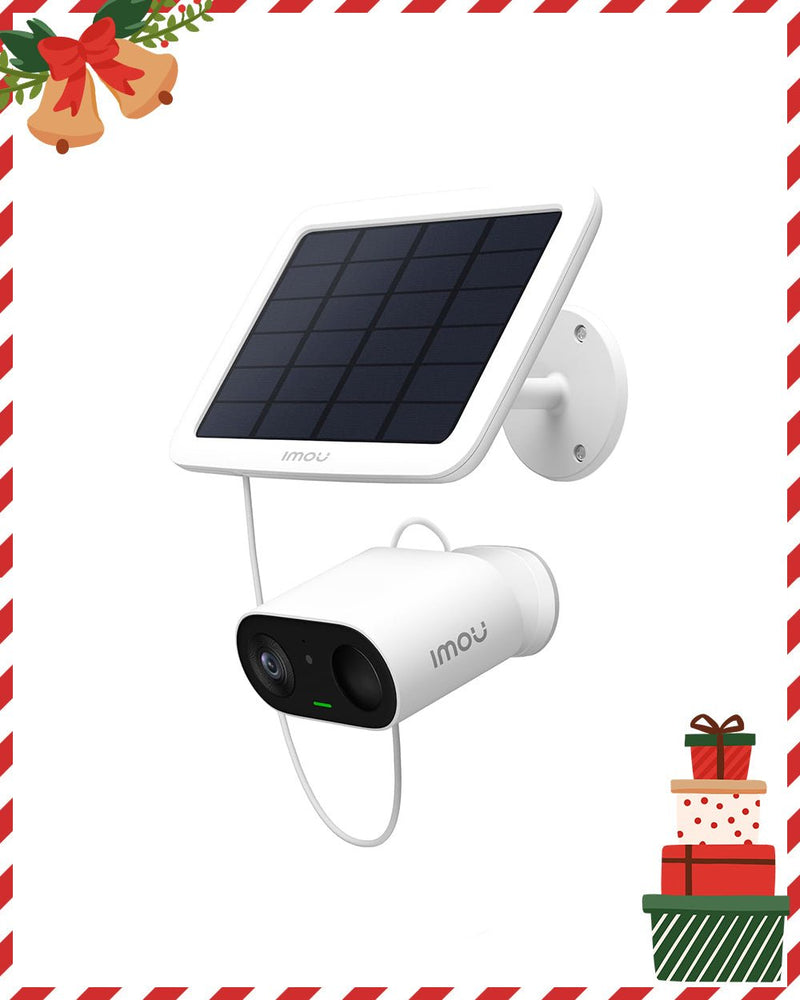 IMOU Cell Go Cámara de seguridad WiFi exterior con batería impermeable