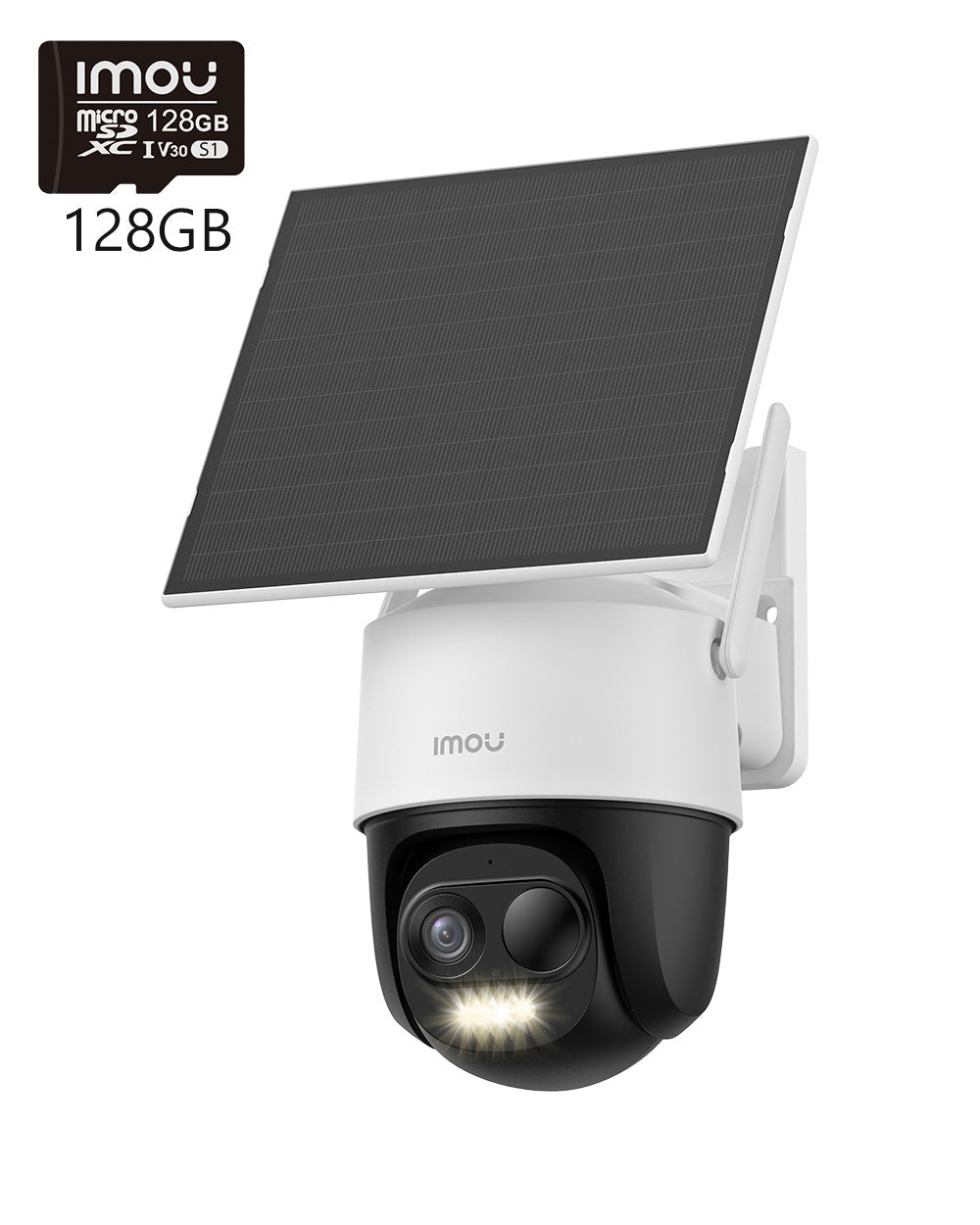 Cell PT 3C 5MP/3MP 2.4/5GHz AOV Mode - IMOU Store3MP 2K + Solar Panel+ 128GB Memory Card