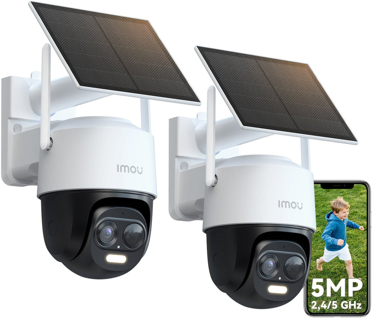 Cell PT 3C 5MP/3MP 2.4/5GHz AOV Mode-UK - IMOU Store2 Piece Kit [5MP 3K]