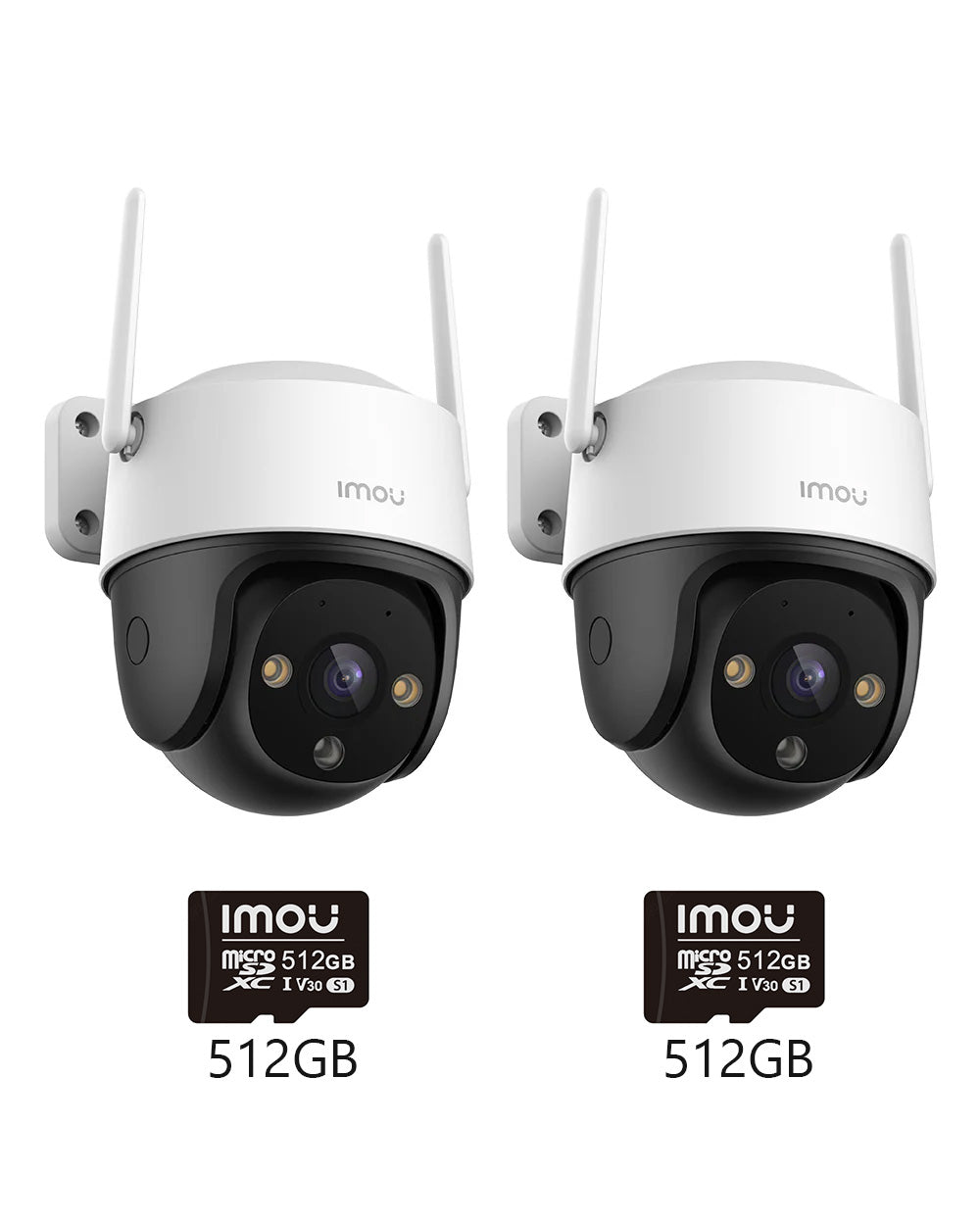 Cruiser SE+ 5MP/3MP - IMOU Store2 Pieces [5MP 3K] Kit+ 2 Pieces 512GB Memory Card