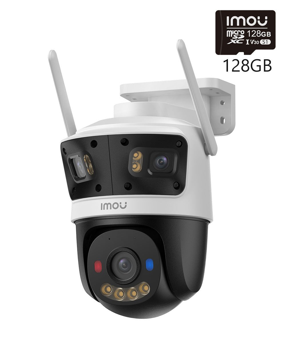 Cruiser Triple 3 - Lens 5MP+3MP+3MP - IMOU Store5MP（PT）+3MP（Fixed）+3MP（Fixed）+ 128GB Memory Card