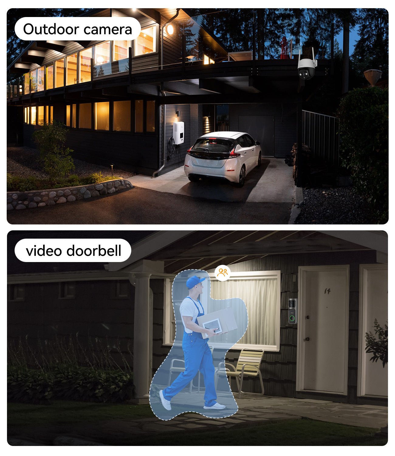 Entry & Outdoor Safety Kit - IMOU StoreDoorbell 3MP 2K+ Outdoor Camera 3MP 2KNone
