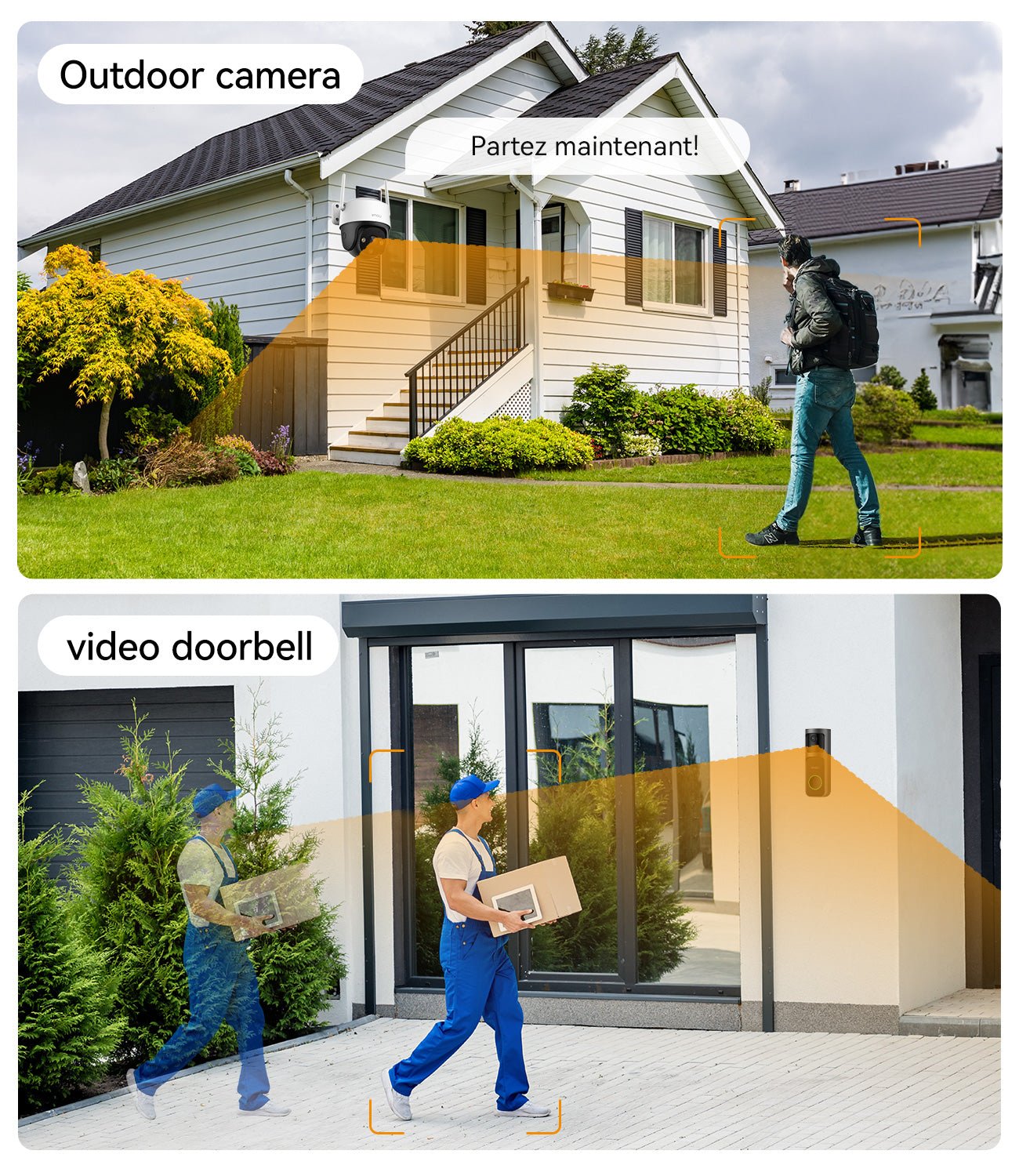 Entry & Outdoor Safety Kit - UK - IMOU StoreDoorbell 3MP 2K+ Outdoor Camera 3MP 2KNone