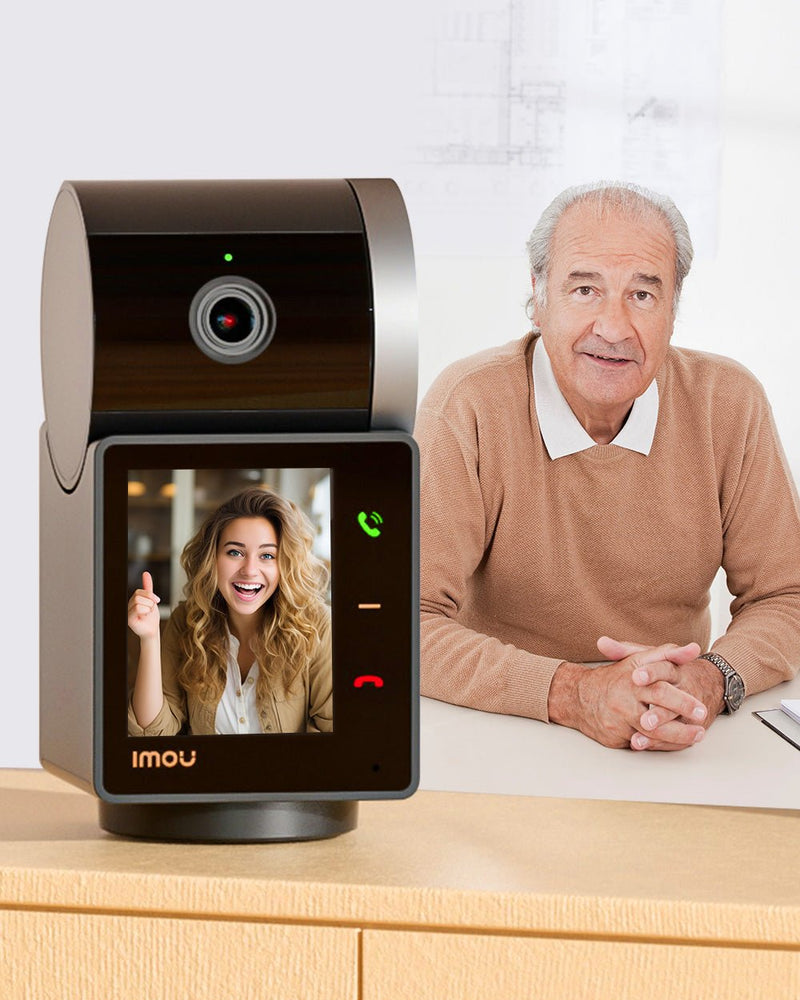 Caméra Rex VT : appels vidéo 3K QHD, vision nocturne et sécurité ...