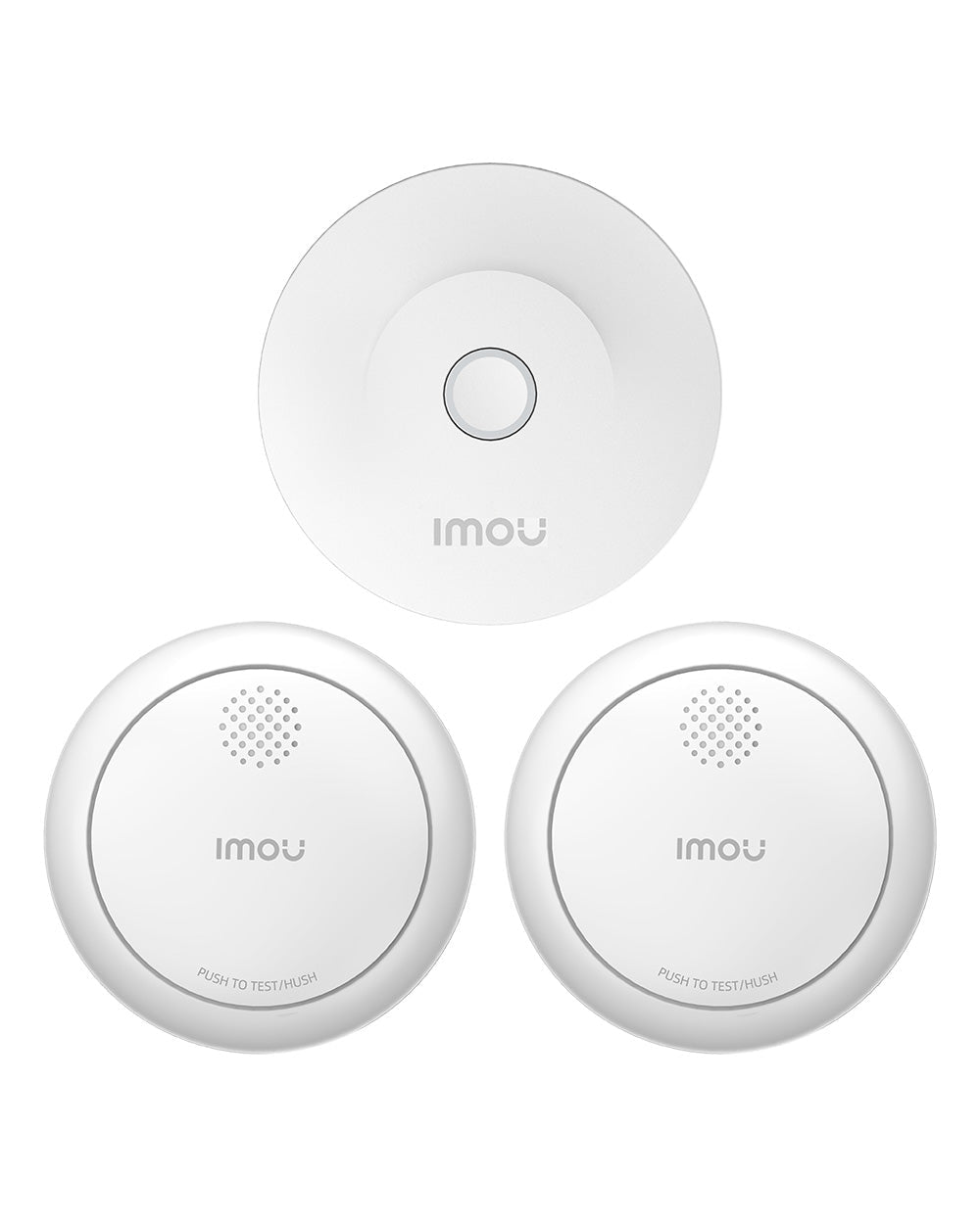 Photoelectric smoke detector - IMOU Store2PCS + Gateway(Wi - Fi)