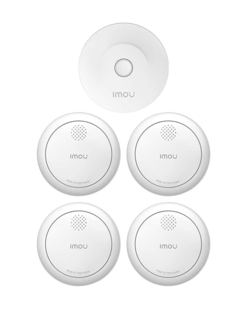 Photoelectric smoke detector - IMOU Store4PCS + Gateway(Wi - Fi)