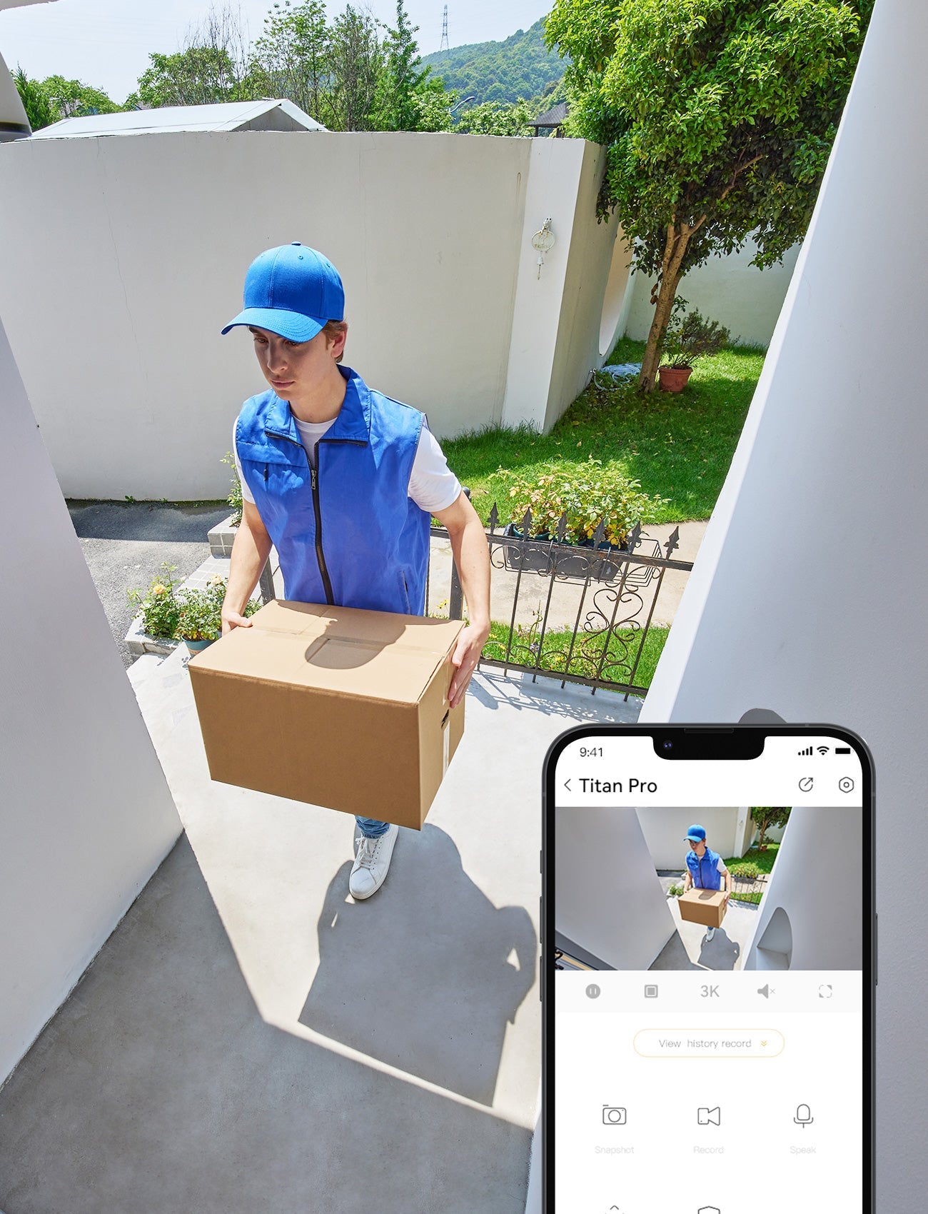 [PoE+ 2.4/5G Wi - Fi 6] Titan Pro 6MP 3K+ Ultra low - light night vision camera - IMOU Store3K+ 6MPNone