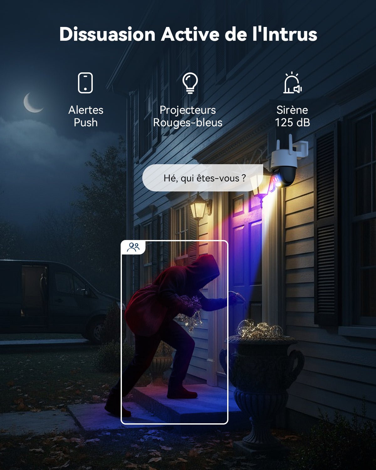 [PoE+ 2.4/5G Wi - Fi 6] Titan Pro 6MP 3K+ Ultra low - light night vision camera - IMOU Store3K+ 6MPNone