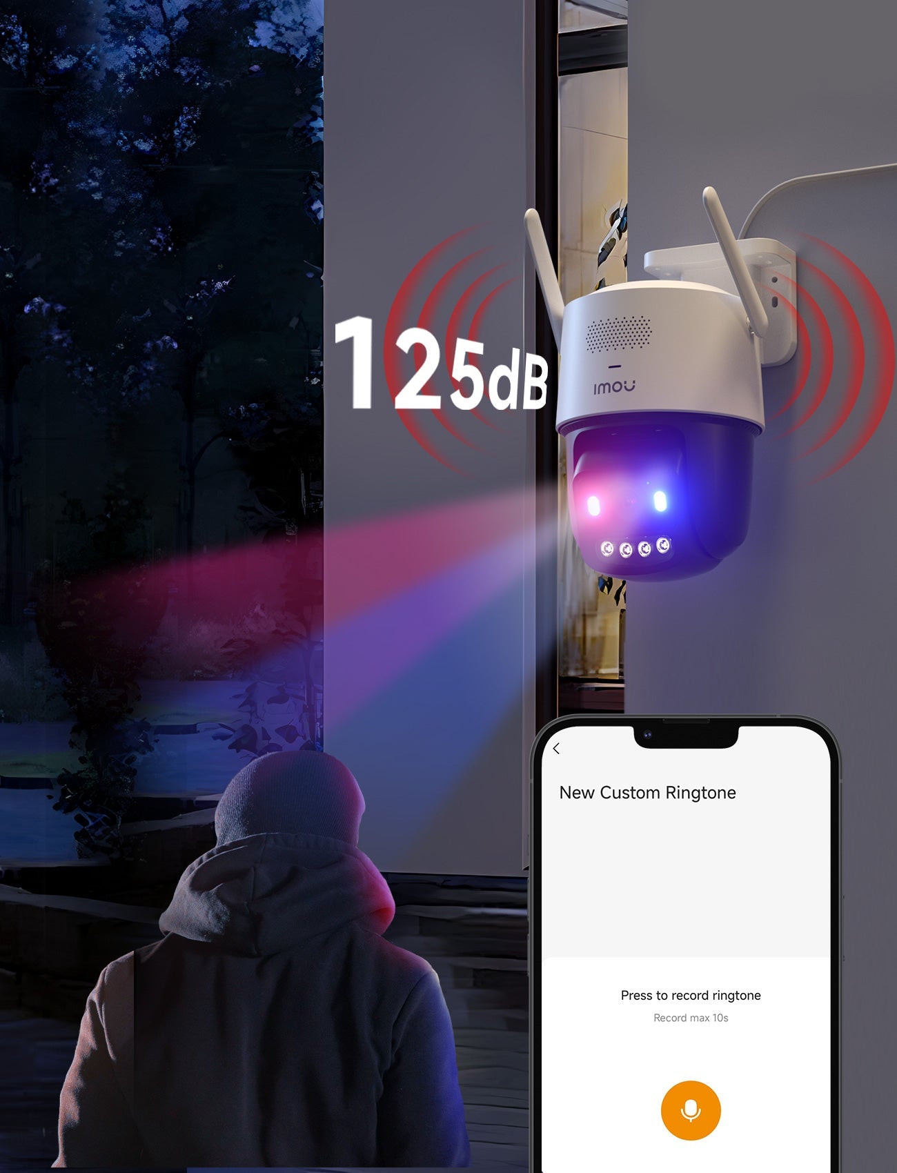 [PoE+ 2.4/5G Wi - Fi 6] Titan Pro 6MP 3K+ Ultra low - light night vision camera - IMOU Store3K+ 6MPNone