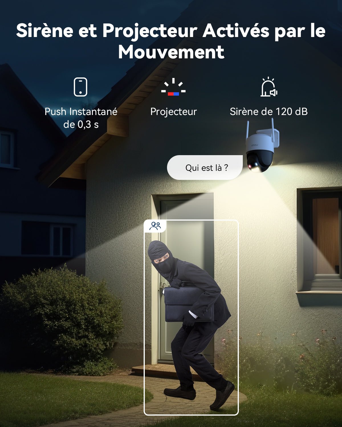 [PoE+ 2.4G Wi - Fi 6] Cruiser SC 8MP 4K Ultra HD Camera - IMOU Store4K 8MPNone