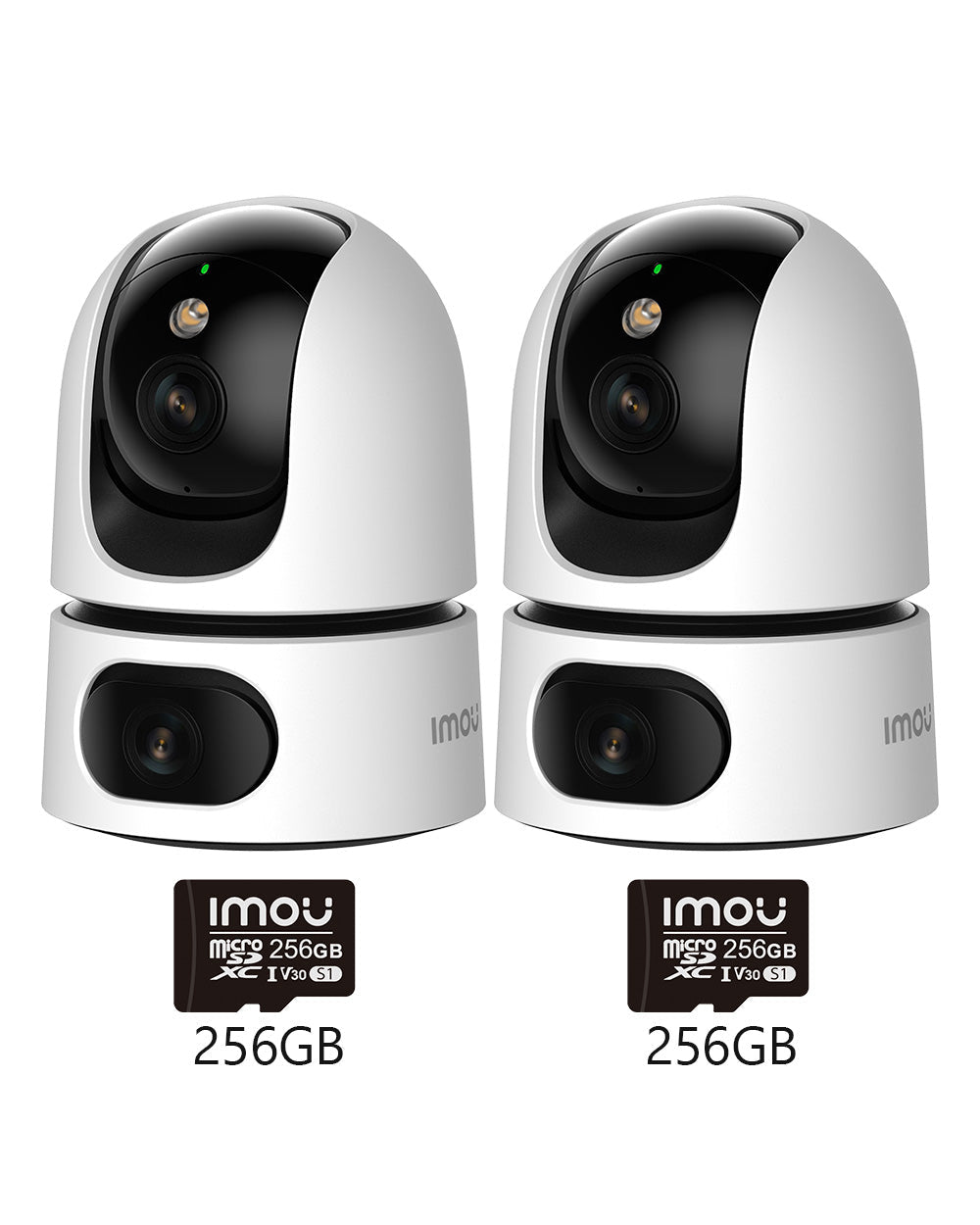 Ranger Dual 5MP+3MP / 3MP+3MP-UK - IMOU Store2pcs [3MP（PT）+3MP（Fixed）]+2pcs 256GB Memory Card