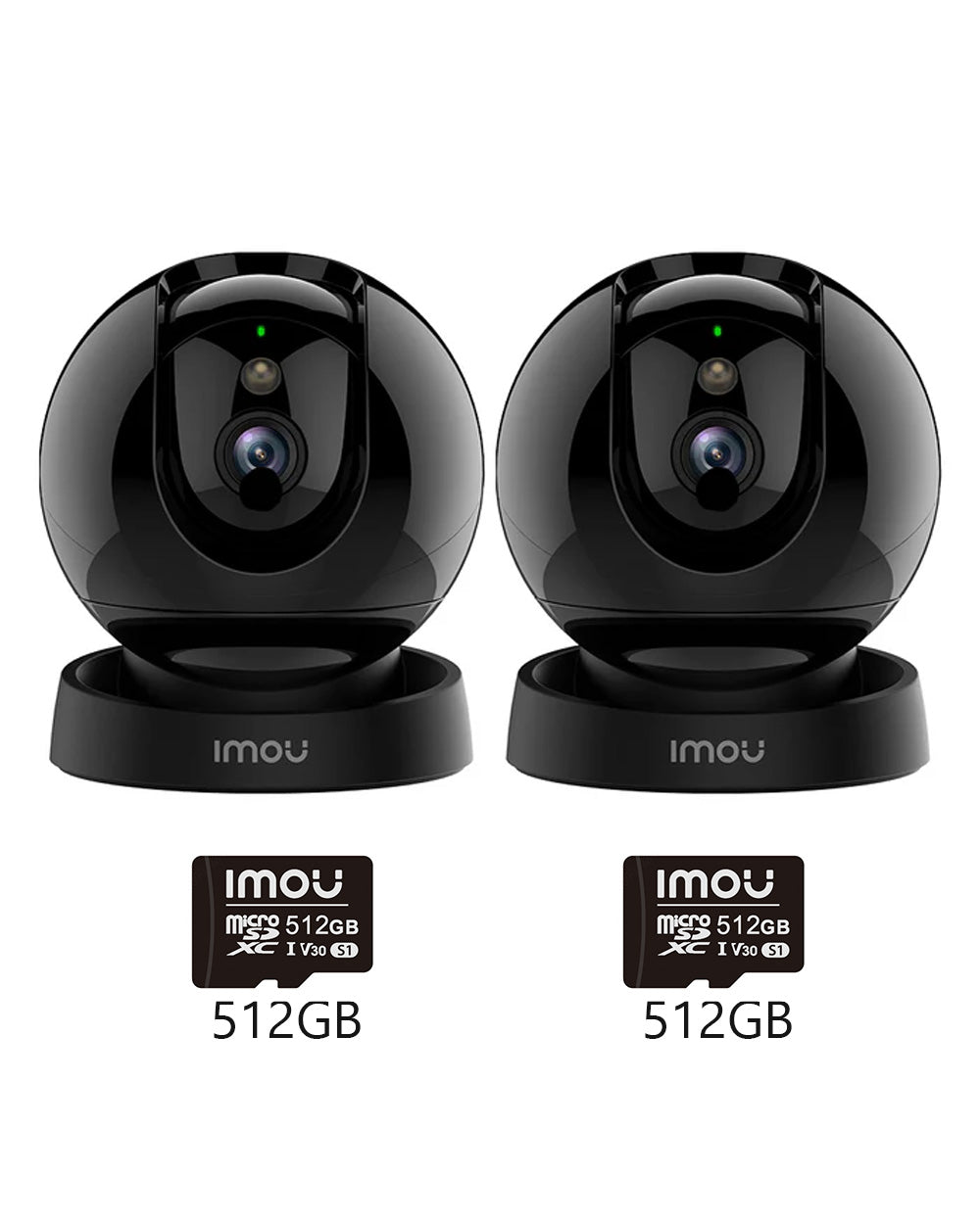 Rex 3D Auto Cruise 5MP/3MP - IMOU Store2pcs 3MP Kit+2pcs 512GB Memory Card