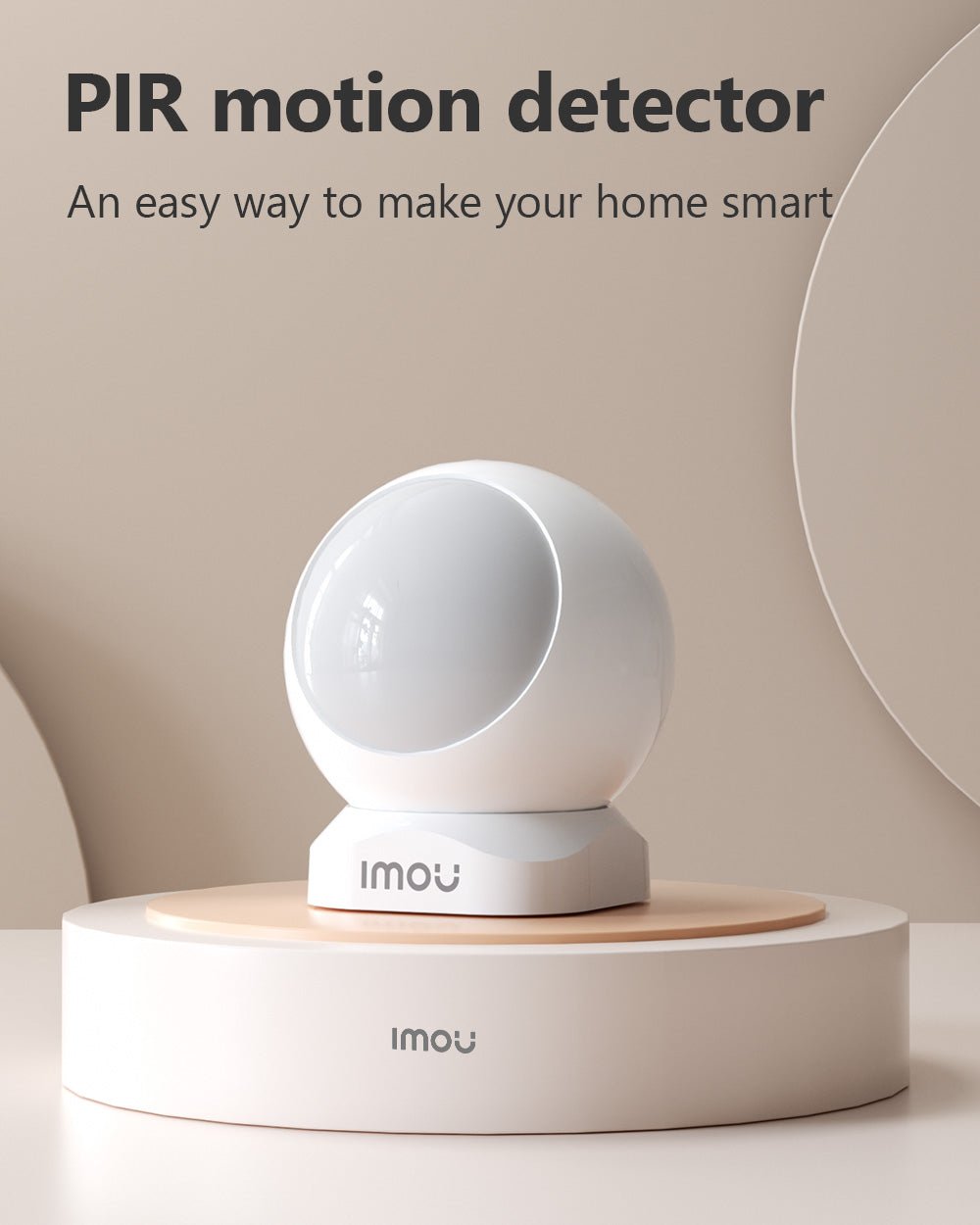 Wireless Motion Detector with Alerts - IMOU StoreStandalone